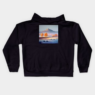 Autumn glow of Bennachie Kids Hoodie